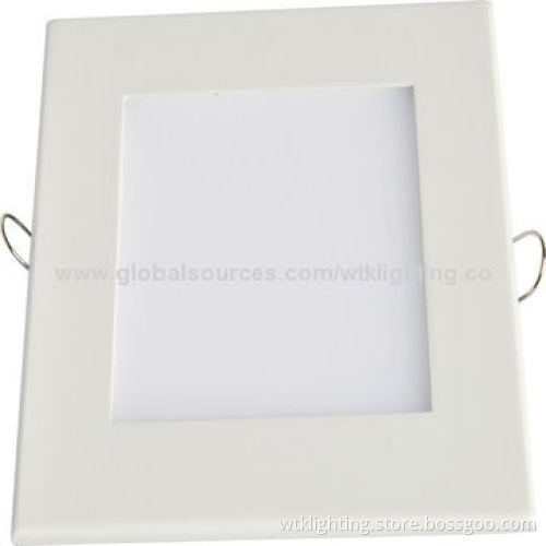 12W Square Super-thin Panel Light, 2835 LED, 85-265V